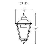 Electric Gas Light - Conception Street 43 - CS43E _ 2