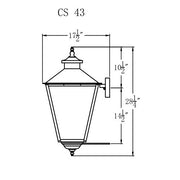 Gas Light - Conception Street 43 - CS43G-LP _ 2