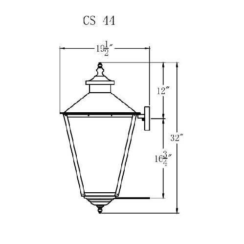 Electric Gas Light - Conception Street 44 - CS44E _ 3