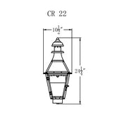 Gas Light - Creole 22 - CR22G _ 2