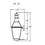 Gas Light - Creole 27 - CR27G _ 3