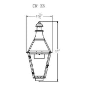 Gas Light - Creole 33 - CR33G _ 2