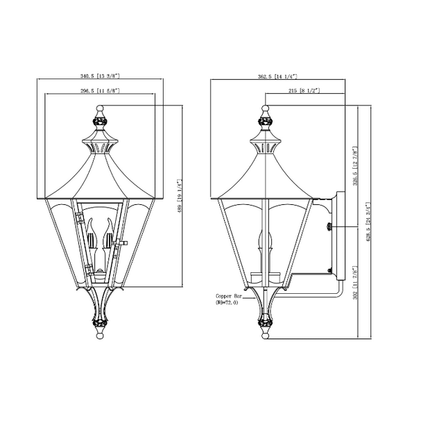 gala, coppersmith lantern, GA25