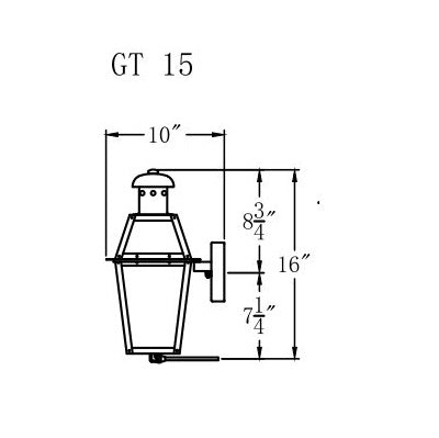 Electric Gas Light - Georgetown 15 - GT15E _ 3