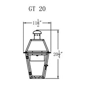 Electric Gas Light - Georgetown 20 - GT20E _ 2