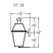 Electric Gas Light - Georgetown 20 - GT20E _ 3