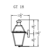 Electric Gas Light - Georgetown 18 - GT18E _ 3