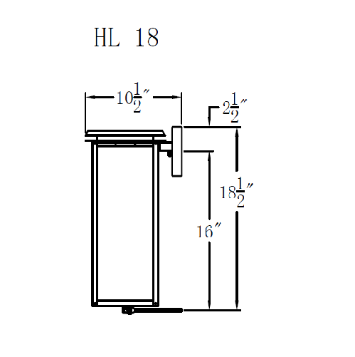 Electric Gas Light - Hyland 18 - HL18E _ 3