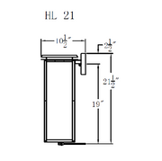 Electric Gas Light - Hyland 21 - HL21E _ 2