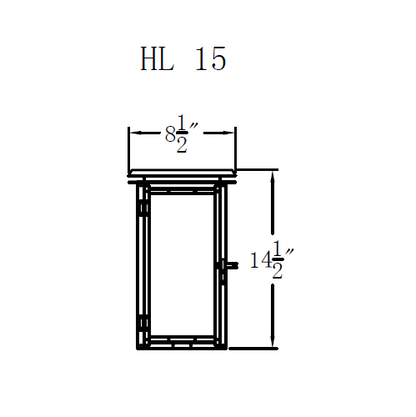 Gas Light - Hyland 15 - HL15G _ 2