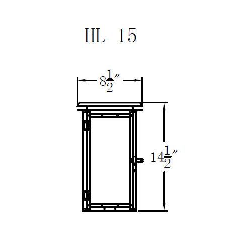 Gas Light - Hyland 15 - HL15G _ 2
