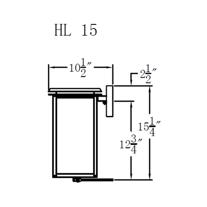 Gas Light - Hyland 15 - HL15G _ 3