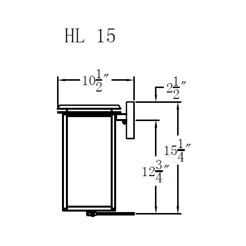 Gas Light - Hyland 15 - HL15G _ 3