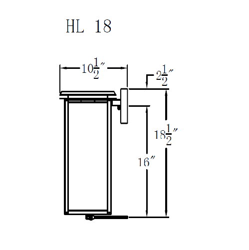 Gas Light - Hyland 18 - HL18G _ 3