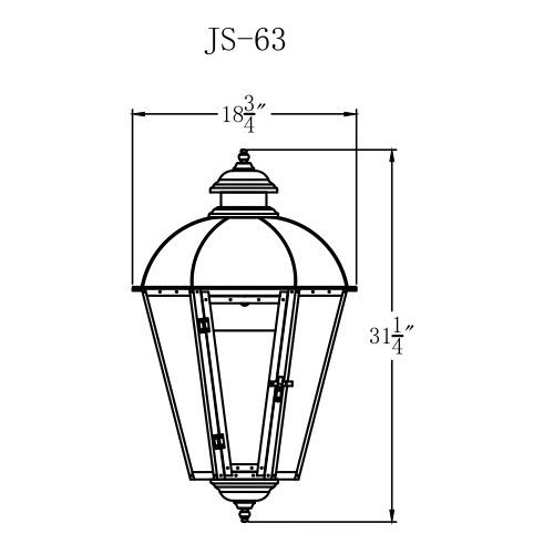 Electric Gas Light - Joachim Street 63 - JS63E _ 2