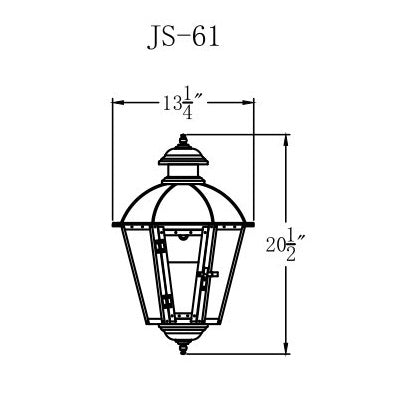 Electric Gas Light - Joachim Street 61 - JS61E _ 2