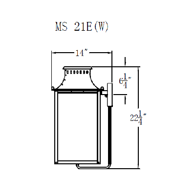 Electric Gas Light - Market Street 21 - MS21E _ 1
