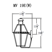 Electric Gas Light - Mount Vernon 19 - MV19E _ 3