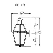 Gas Light - Mount Vernon 19 - MV19G _ 3