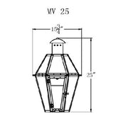 Electric Gas Light - Mount Vernon 25 - MV25E _ 2