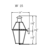 Gas Light - Mount Vernon 25 - MV25G _ 3