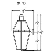 Gas Light - Mount Vernon 30 - MV30G _ 3