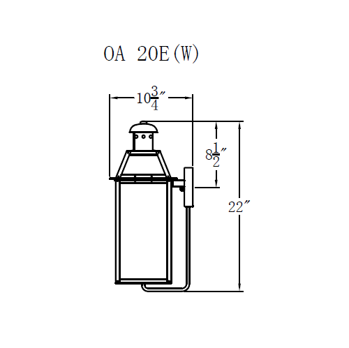 Electric Gas Light - Oakley Street 20 - OA20E _ 3