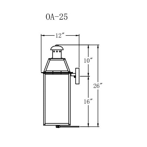 Gas Light - Oakley Street 25 - OA25G _ 3