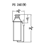 Electric Gas Light - Palmetto Street 24 - PS24E _ 3