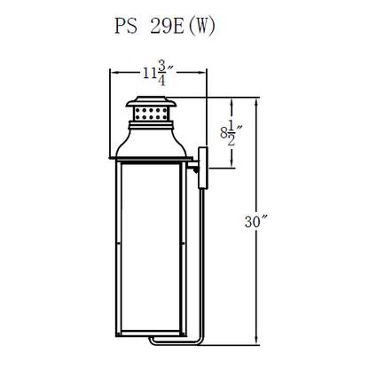 Electric Gas Light - Palmetto Street 29 - PS29E _ 3