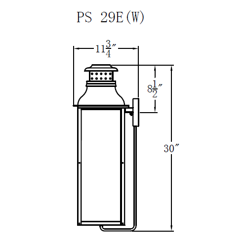 Electric Gas Light - Palmetto Street 29 - PS29E _ 3