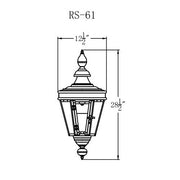 Electric Gas Light - Royal Street 61 - RS61E _ 2