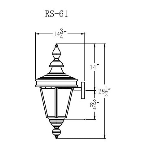 Gas Light - Palmetto Street 61 - RS61G _ 3