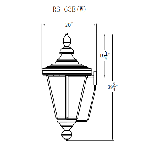 Electric Gas Light - Royal Street 63 - RS63E _ 3