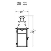 Electric Gas Light - Somerset 22 - SO22E _ 2