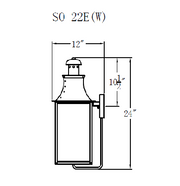 Electric Gas Light - Somerset 22 - SO22E _ 3