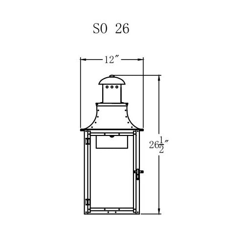 Gas Light - Somerset 26 - SO26G _ 2