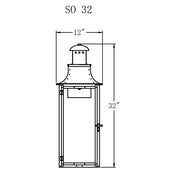 Electric Gas Light - Somerset 32 - SO32E _ 2