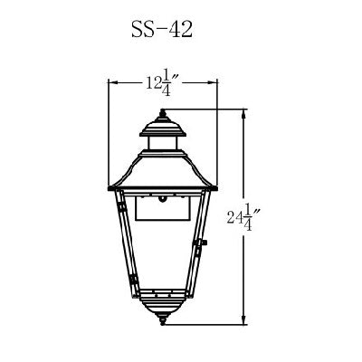 Gas Light - State Street 42 - SS42G _ 2