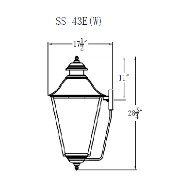 Electric Gas Light - State Street 43 - SS43E _ 3