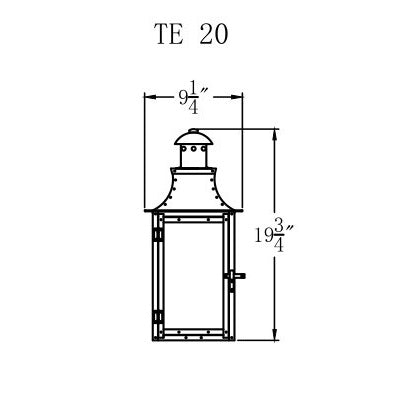 Electric Gas Light - Terra 20 - TE20E _ 2