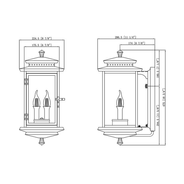 TR19 traveler coppersmith lantern