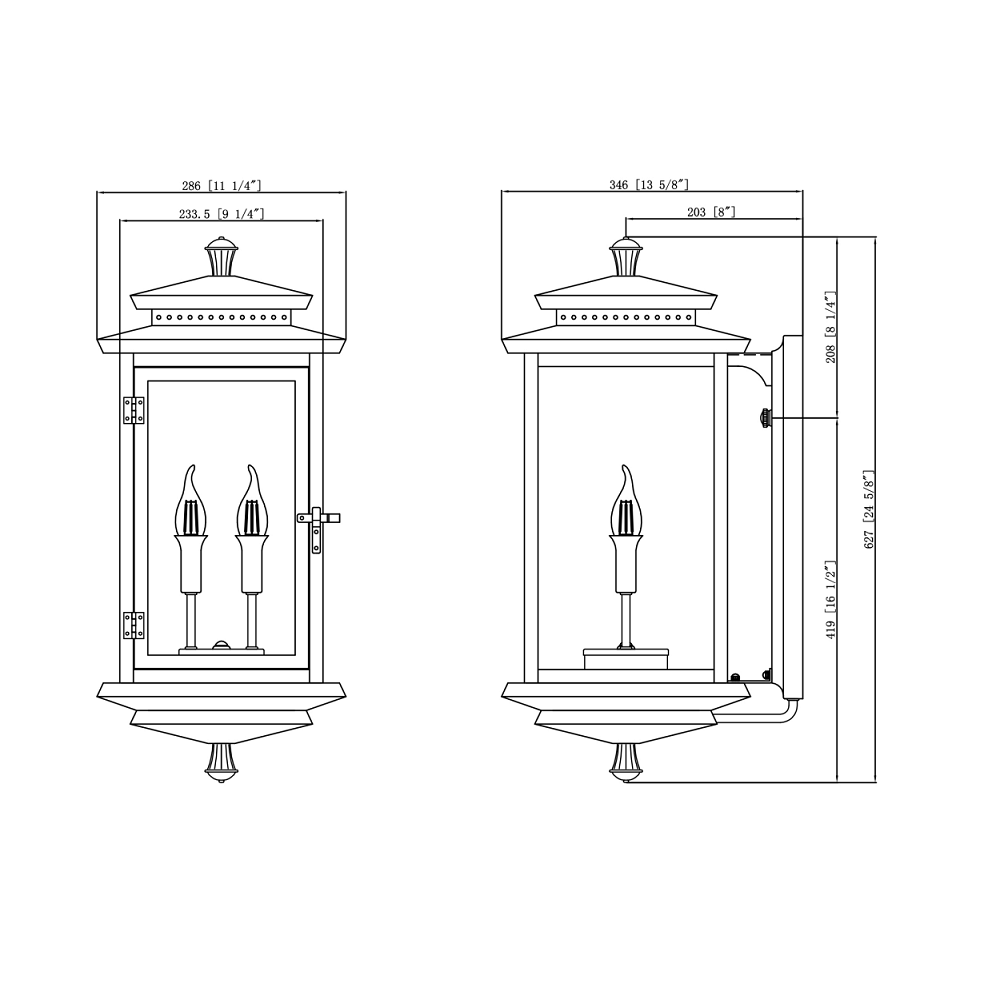 TR25, traveler coppersmith lantern