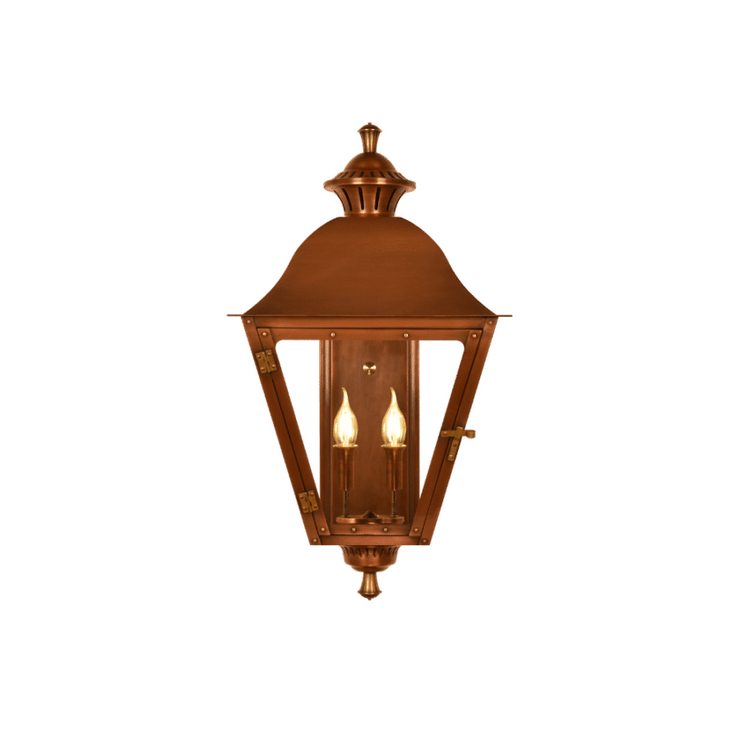 Vestibule electric coppersmith lantern