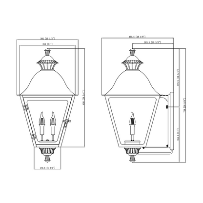 VB29, vestibule, coppersmith lantern