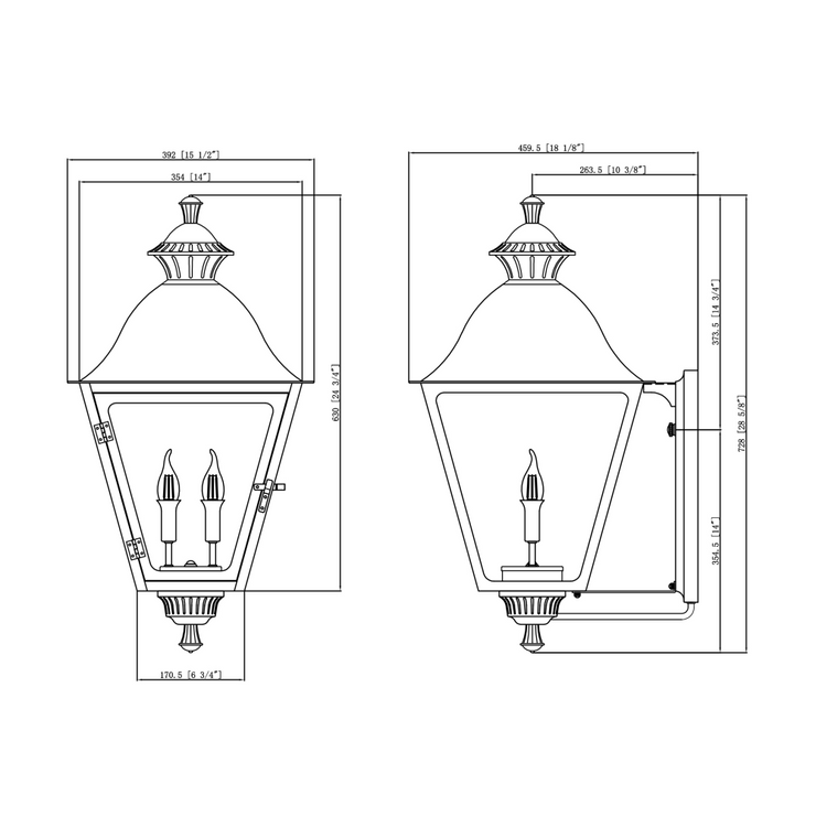 VB29, vestibule, coppersmith lantern
