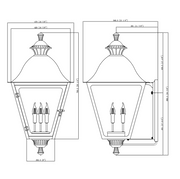 VB35, vestibule, coppersmith lantern