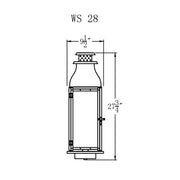 Electric Gas Light - Water Street 28 - WS28E _ 2