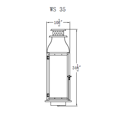 Electric Gas Light - Water Street 35 - WS35E _ 3