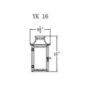 Electric Gas Light - Yorktown 16 - YK16E _ 2